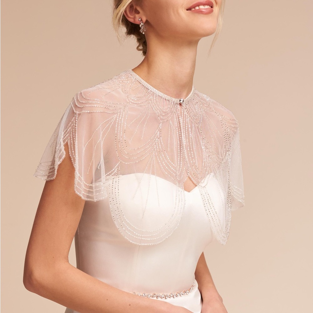 BHLDN Jenny Yoo Gleam Capelet